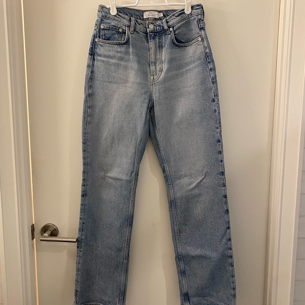 & Other Stories High Rise Straight Jeans